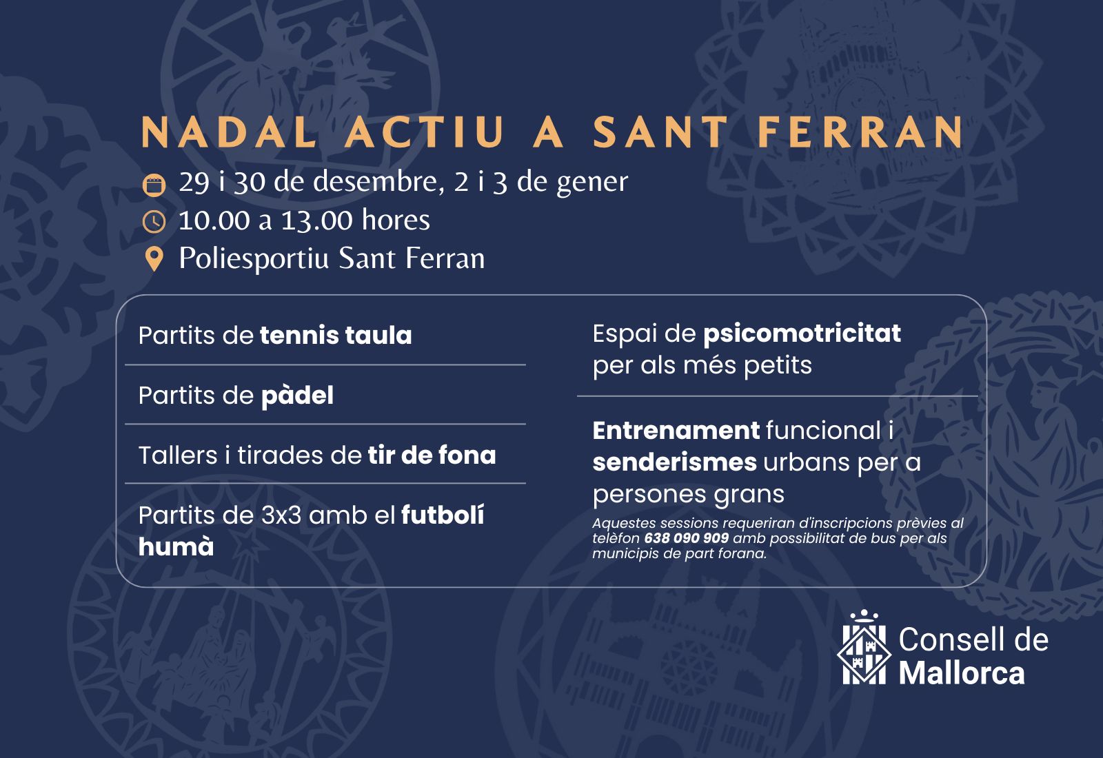 Nadal actiu a Sant Ferran