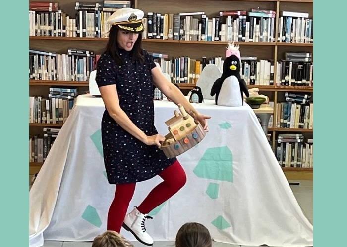 La pingüina viatgera