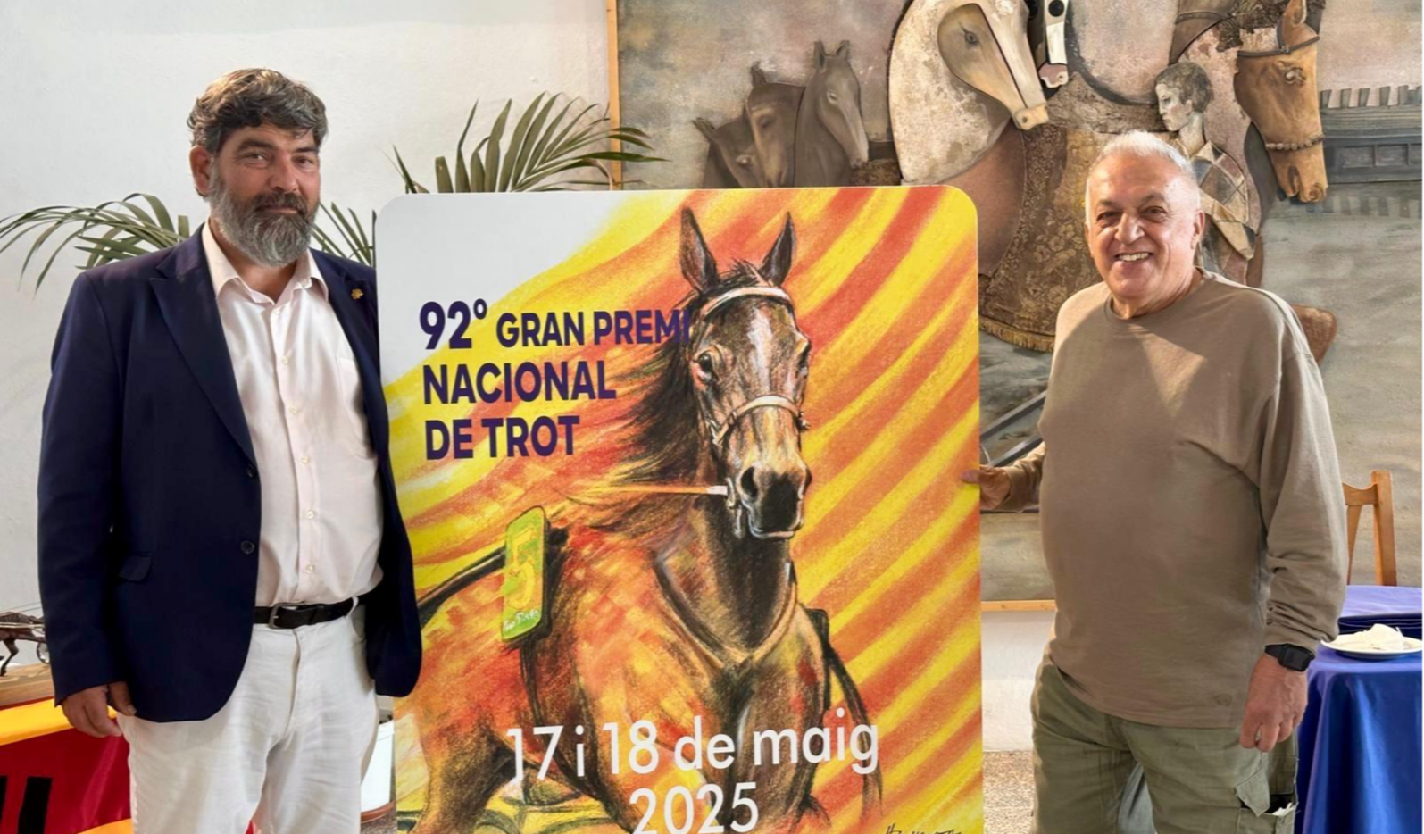 Presentación de la 92ª edición del Gran Premio Nacional de Trote.