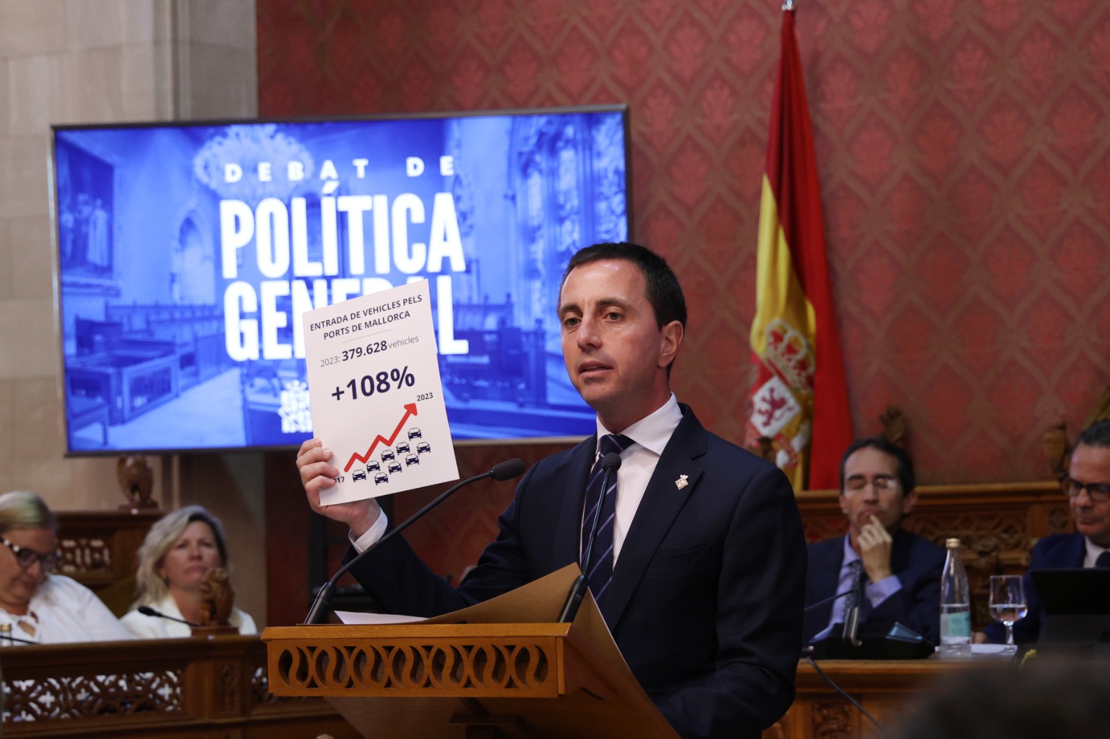Debate de política general del Consell de Mallorca.
