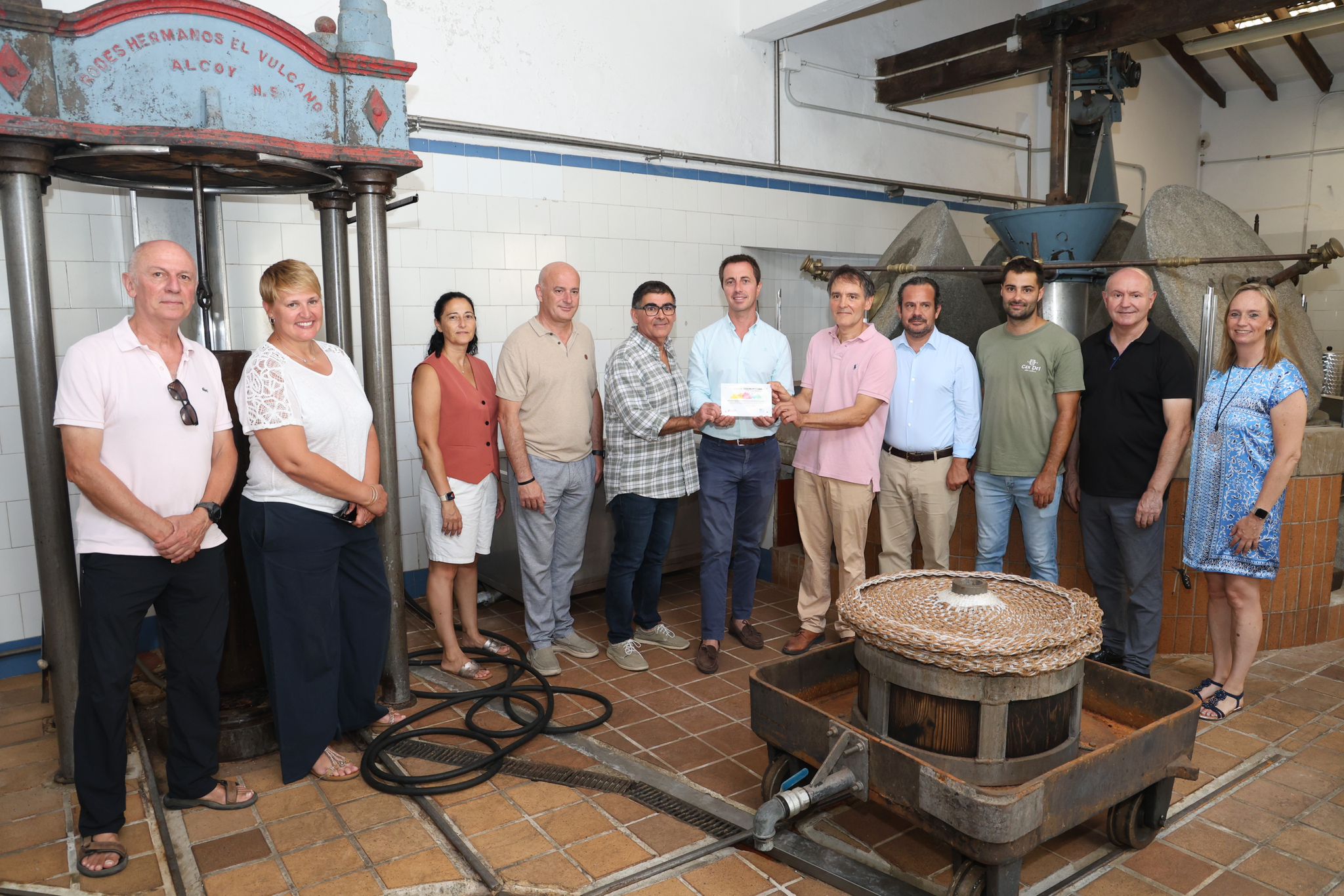 La tafona Can Det rep el Distintiu Serra de Tramuntana en la categoria de lloc emblemàtic.
