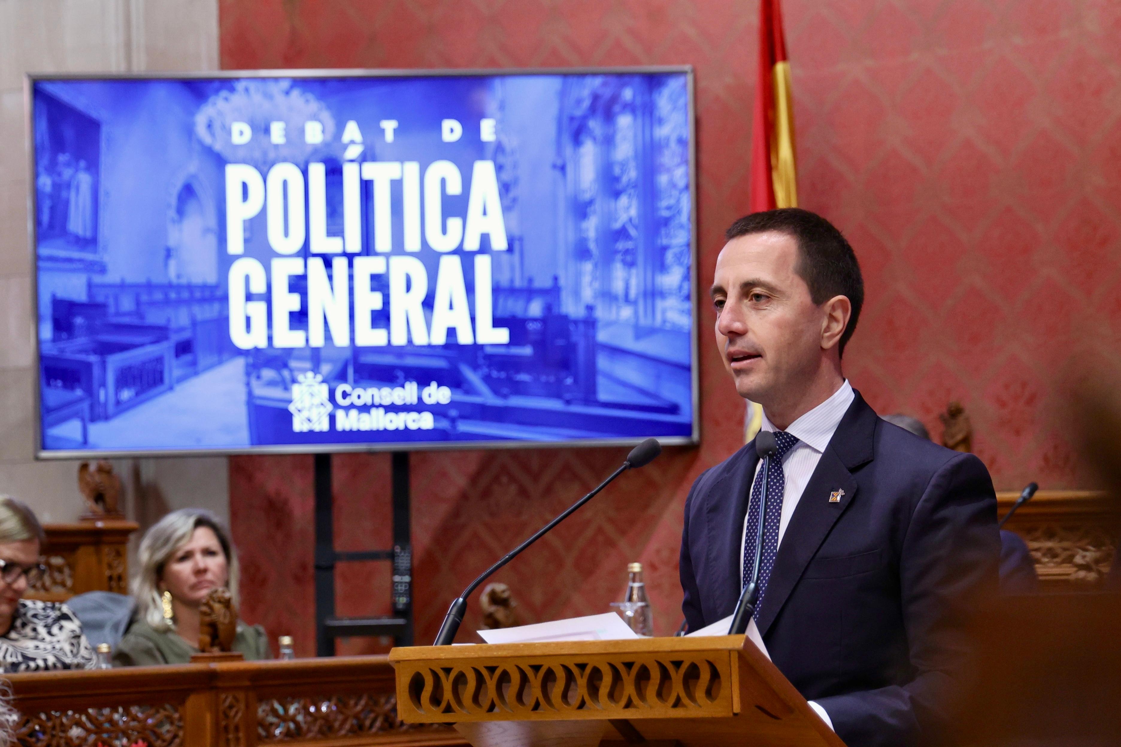 Debat de política general del Consell de Mallorca.