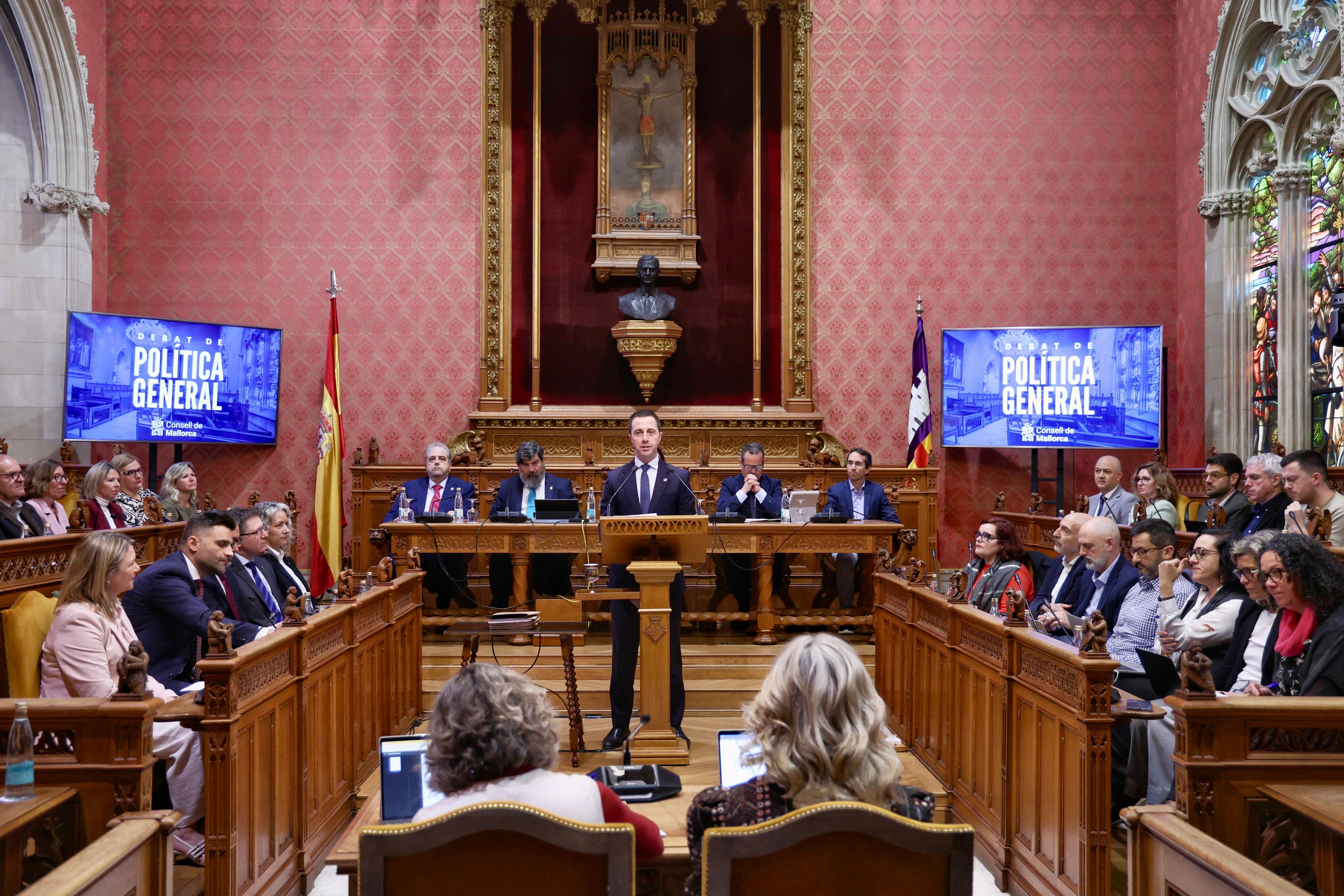 Debat de política general del Consell de Mallorca.