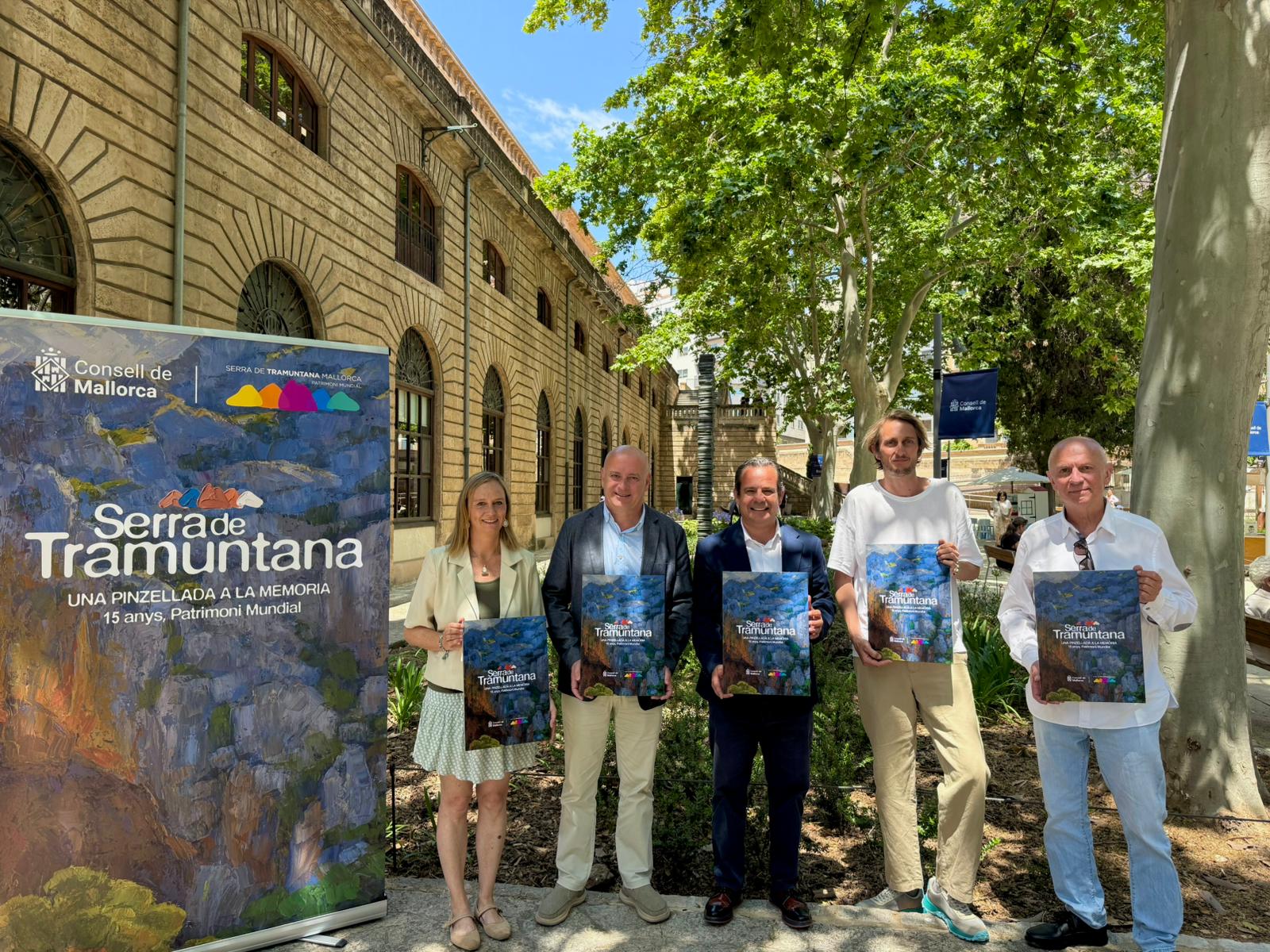 Presentación de los actos para conmemorar el 15º aniversario de la Serra de Tramuntana.