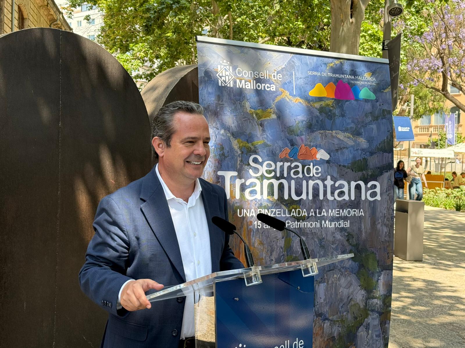 Presentación de los actos para conmemorar el 15º aniversario de la Serra de Tramuntana.