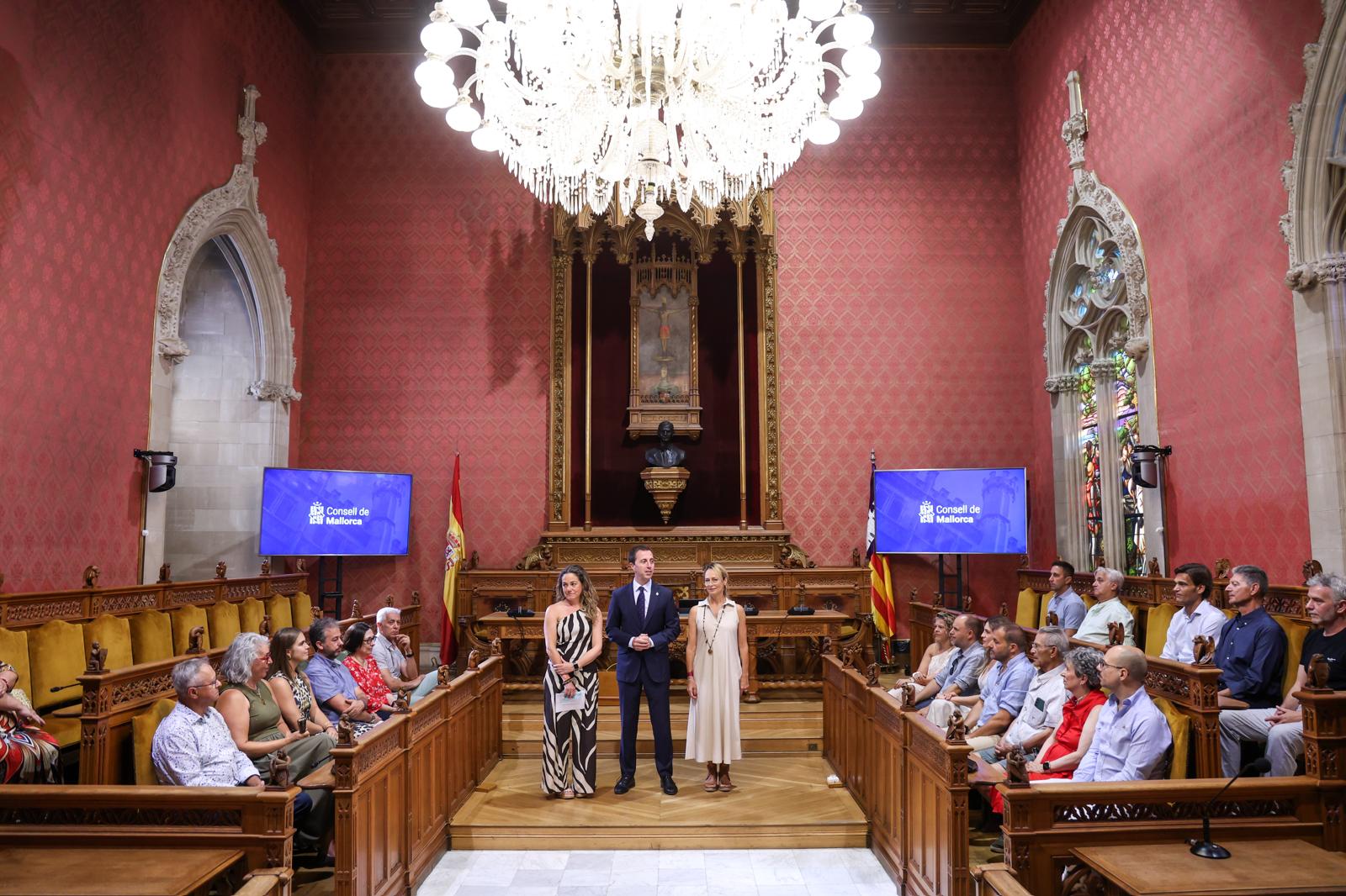 Recepció dels guardonats de la Gala del Comerç de Mallorca 2026.