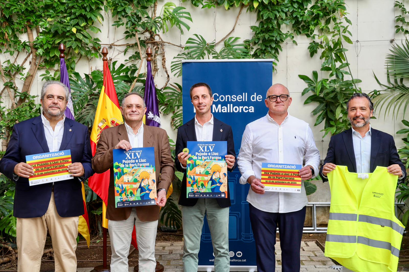 Presentación de la 45ª edición de la Pujada a Lluc a peu de la Part Forana.