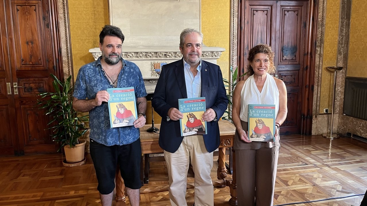 Presentación del cómic La creació d'un regne.