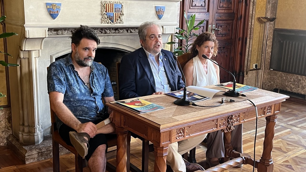 Presentación del cómic La creació d'un regne.