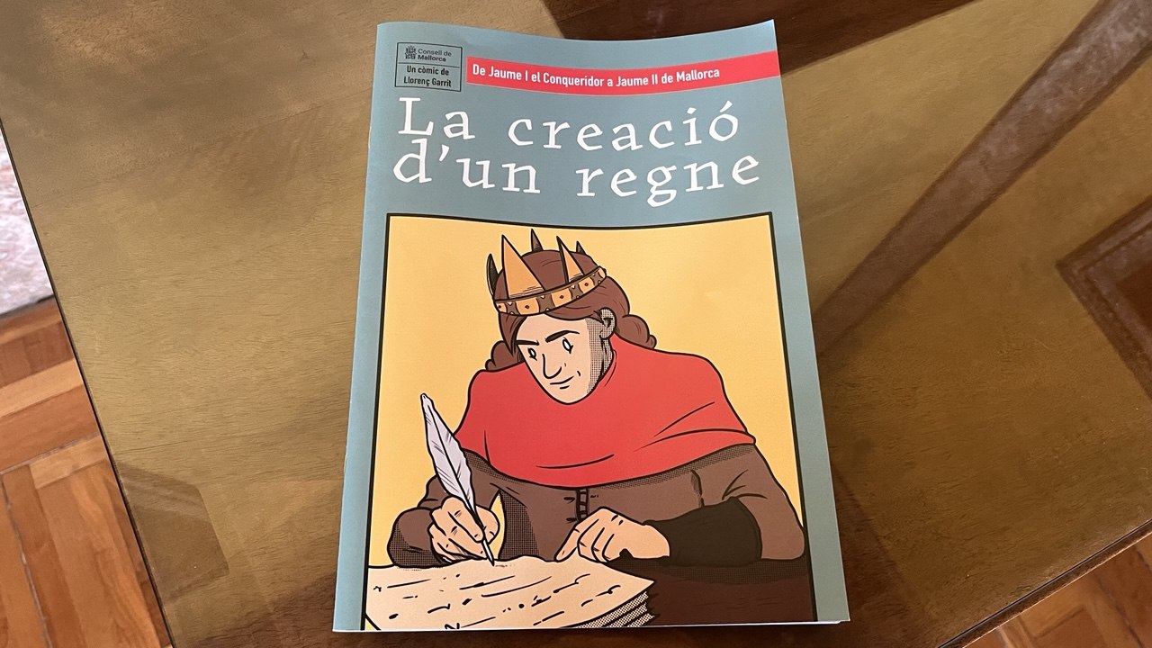Presentación del cómic La creació d'un regne.