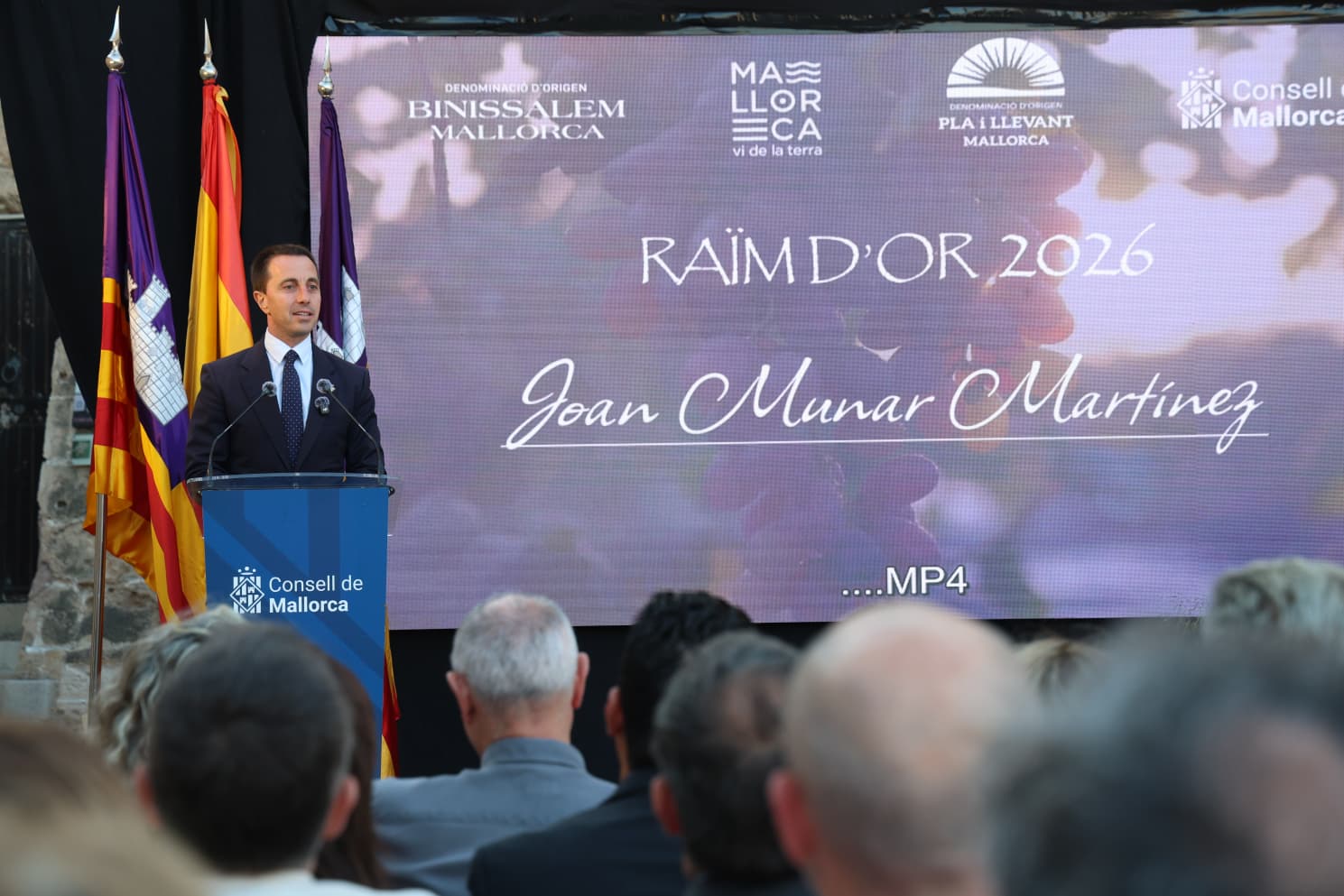 Imágenes del discurso del Presidente del Consell de Mallorca 