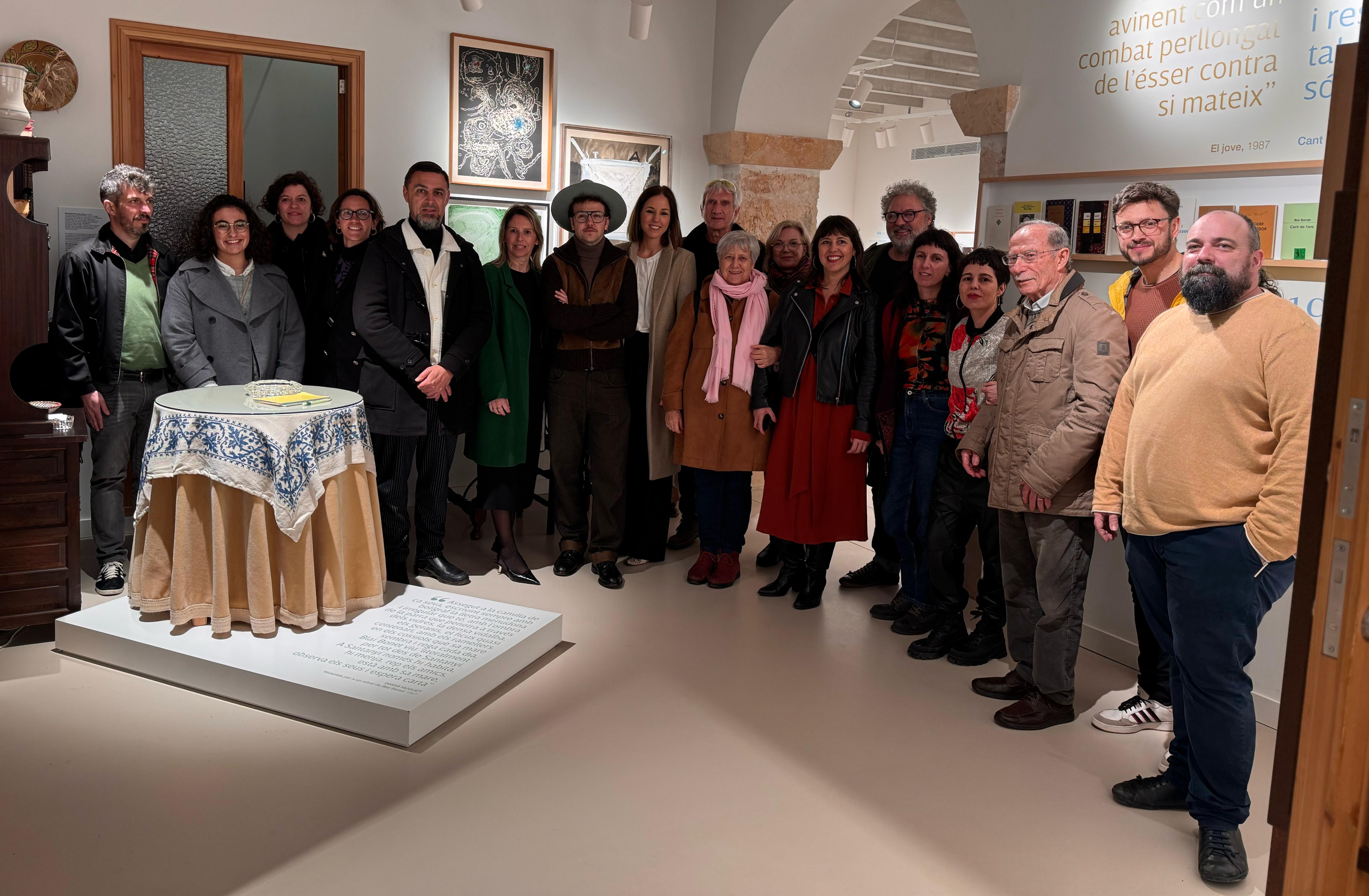 Momento durante la presentación en la Casa Blai Bonet de Santanyí.