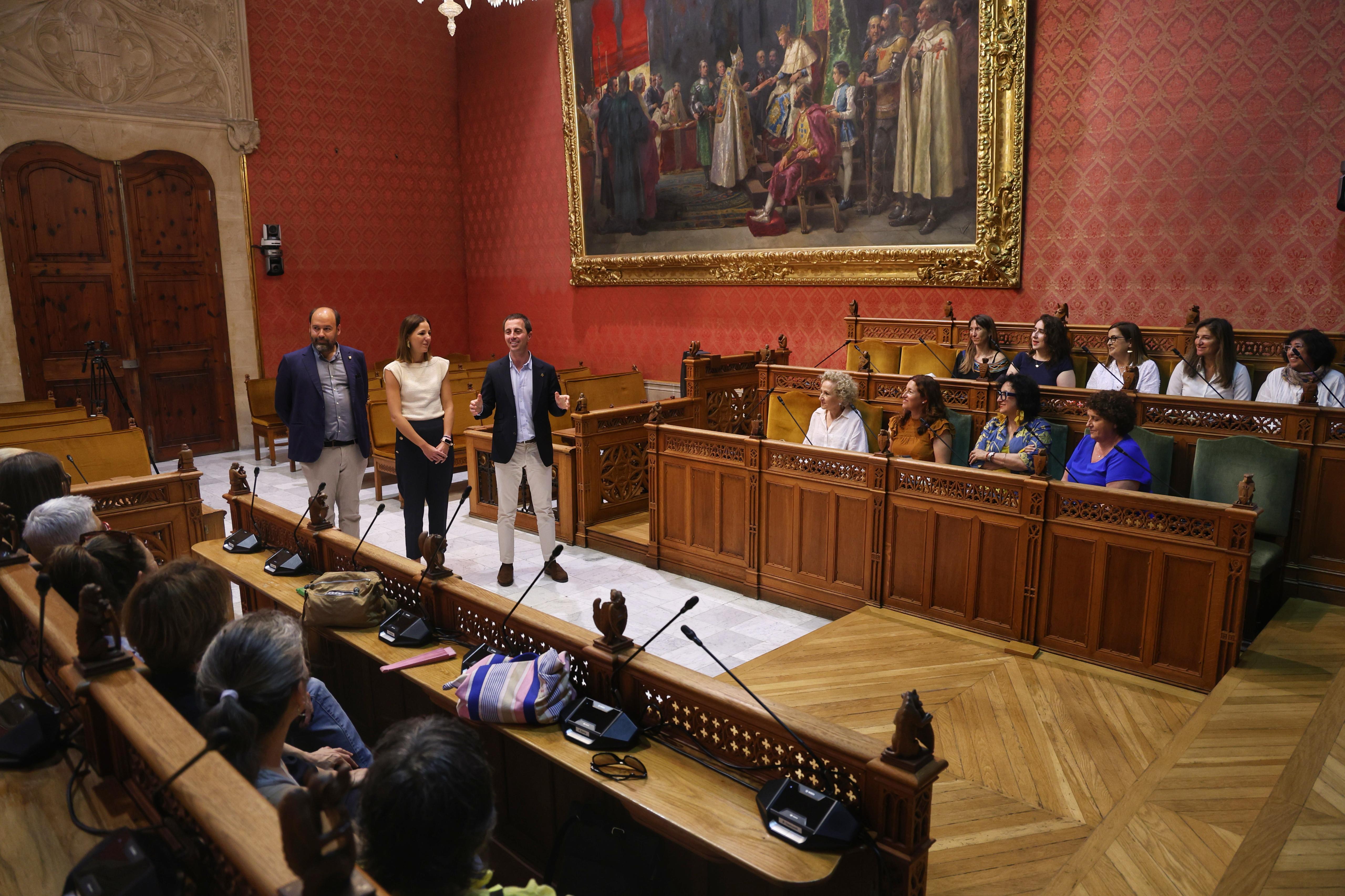 Momento durante la reunión