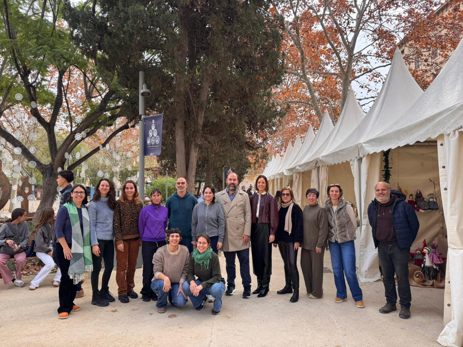 Inauguració Fira Artesana de Nadal a La Misericòrdia