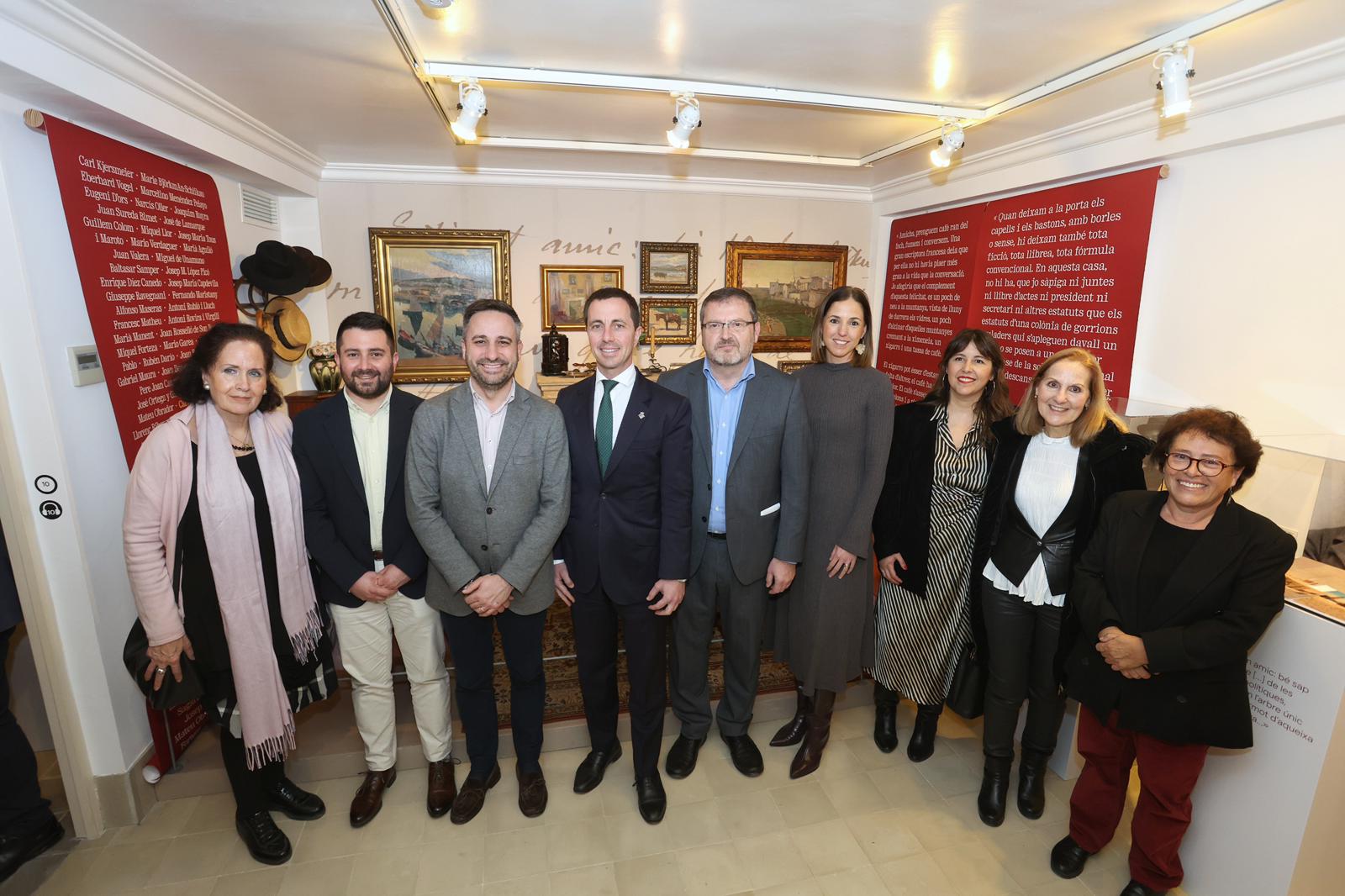 Inauguración de la nueva propuesta museográfica «Joan Alcover, el poeta cavaller» en Ca'n Alcover.