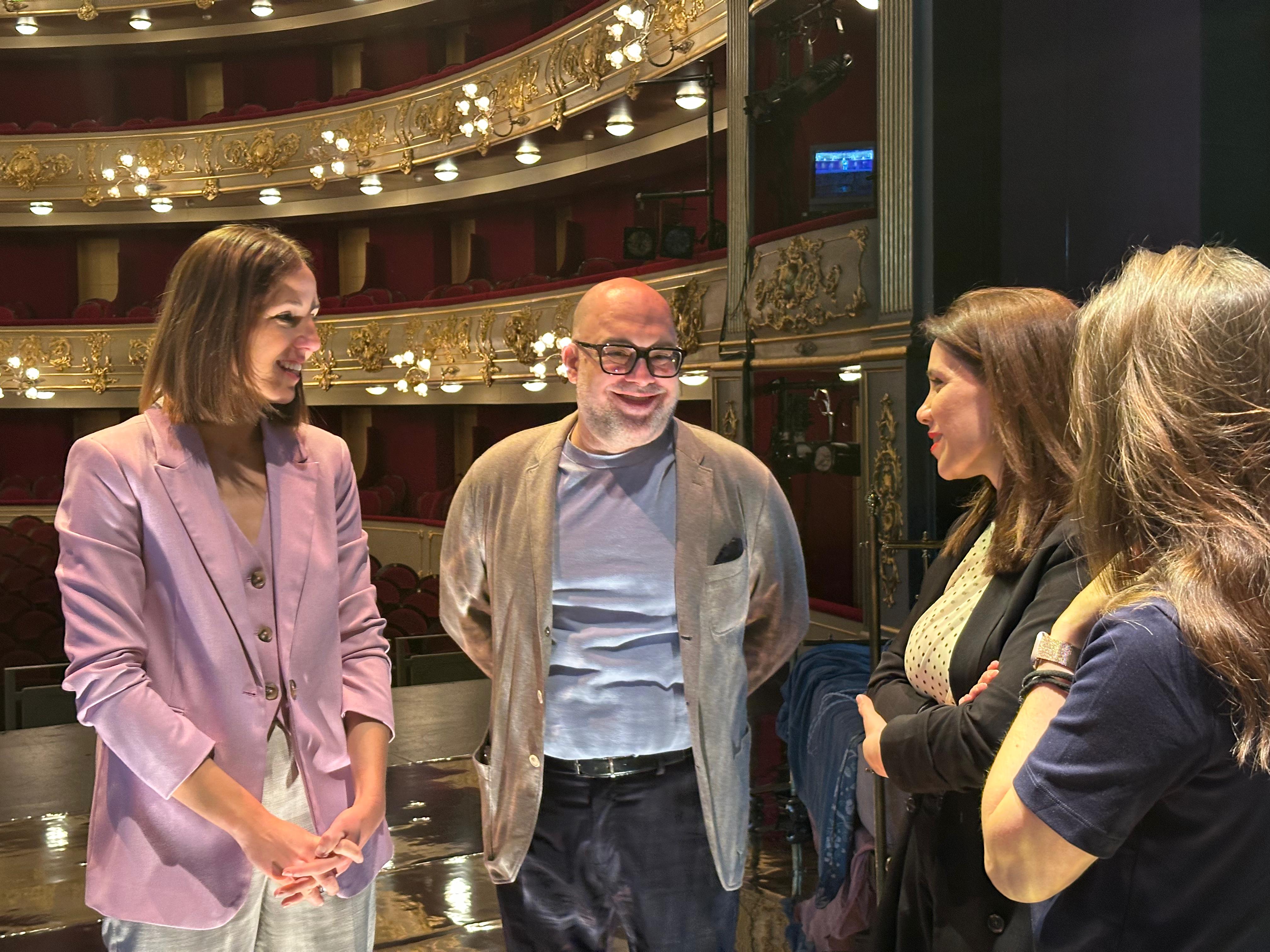 Presentación de la ópera La voix humaine.