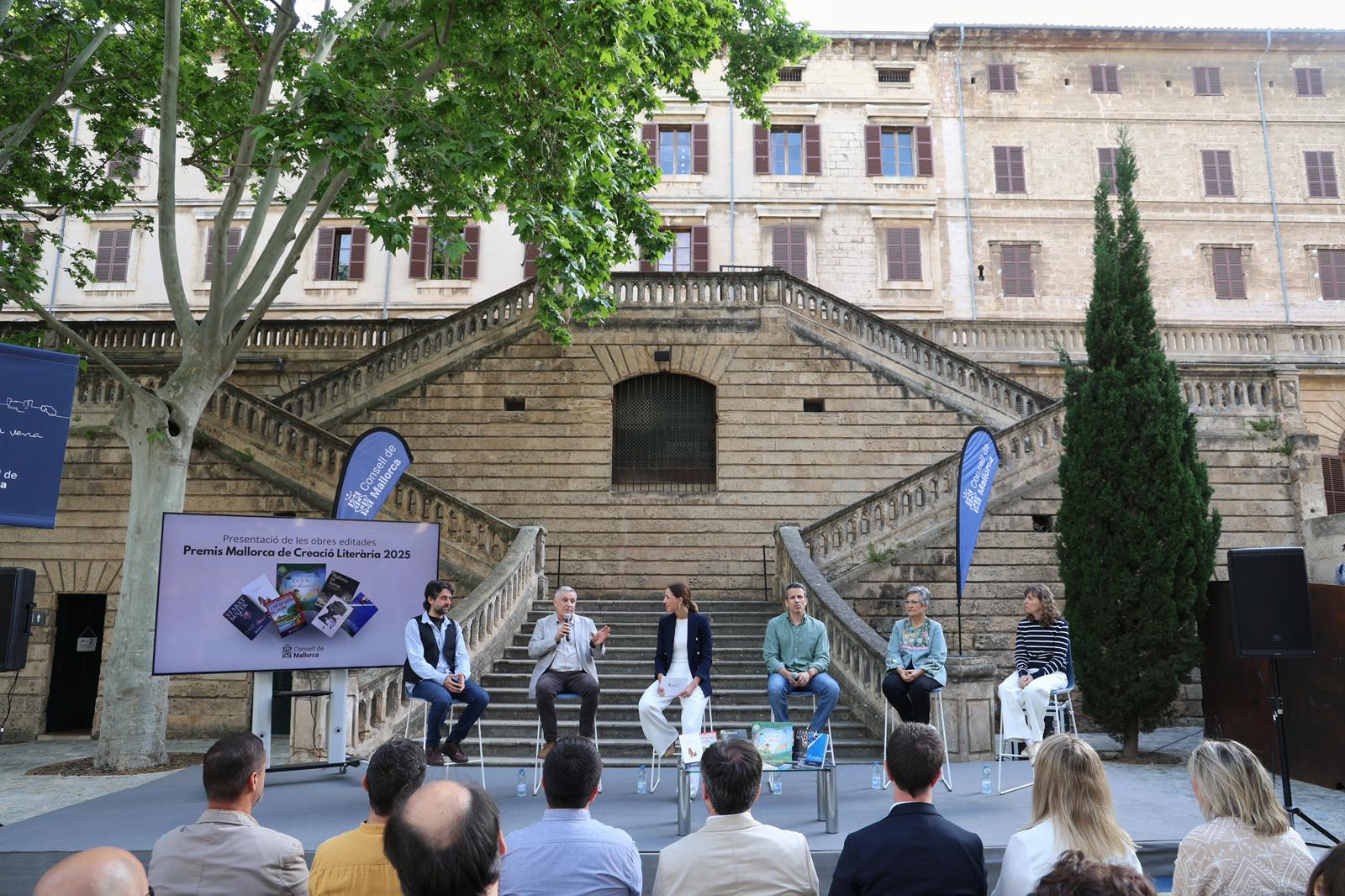 Acto de presentación de les obras editadas de los autores ganadores de los Premios Mallorca de Creación Literaria 2025