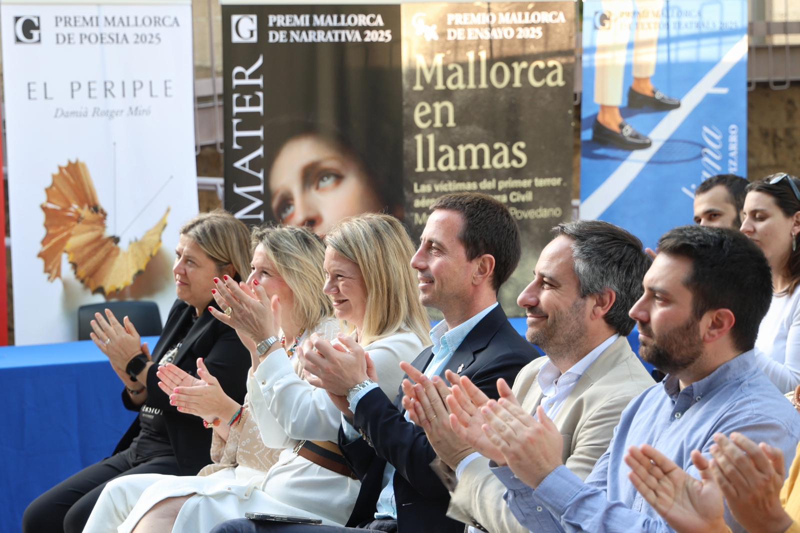 Acto de presentación de les obras editadas de los autores ganadores de los Premios Mallorca de Creación Literaria 2025