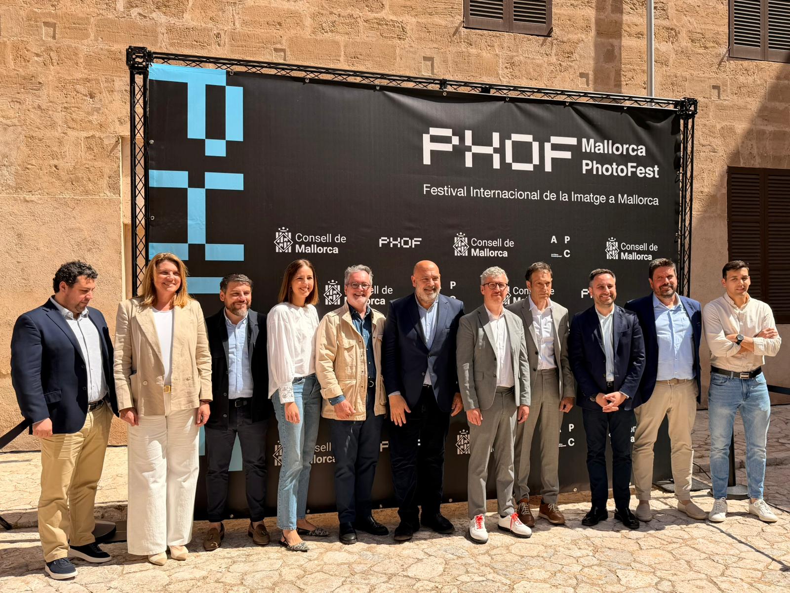 Acte d'inauguració de la primera edició del Mallorca Photofest 2026.