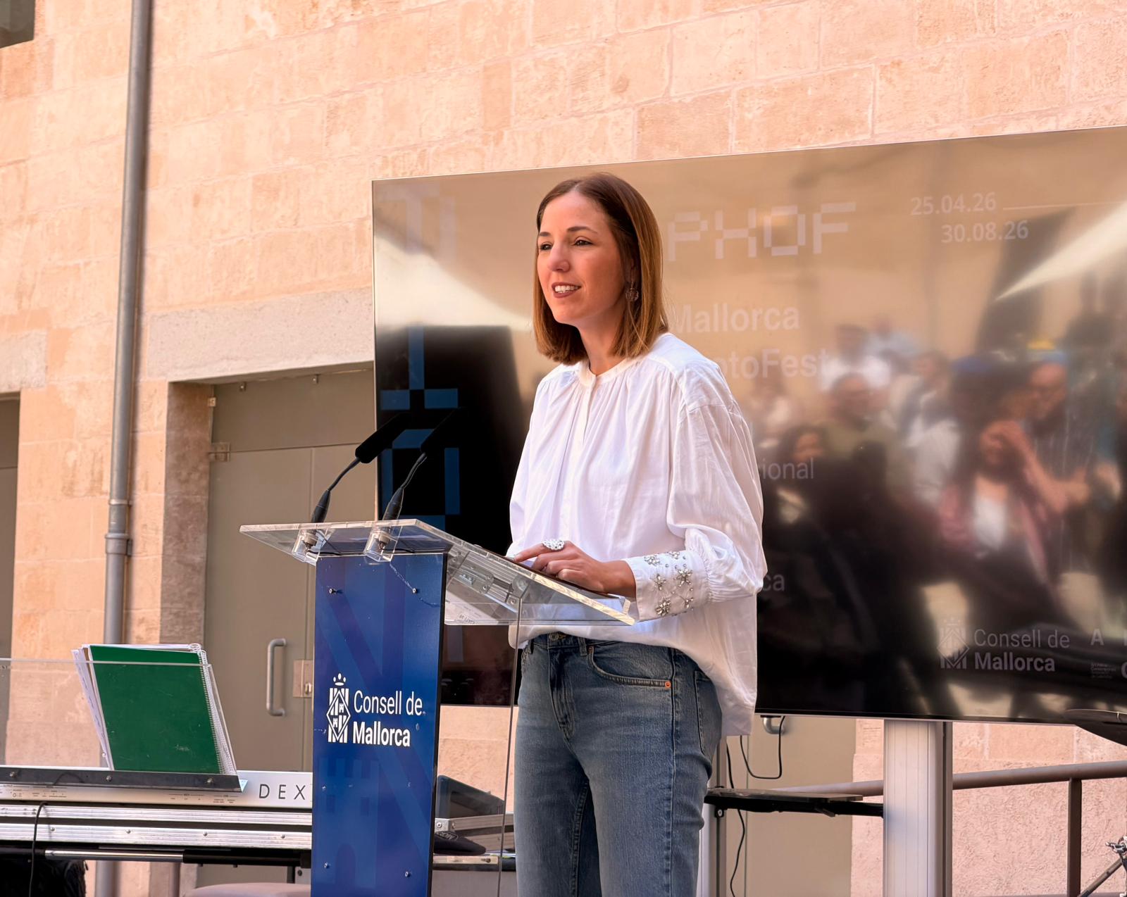 La vicepresidenta i consellera de Cultura i Patrimoni, Antònia Roca