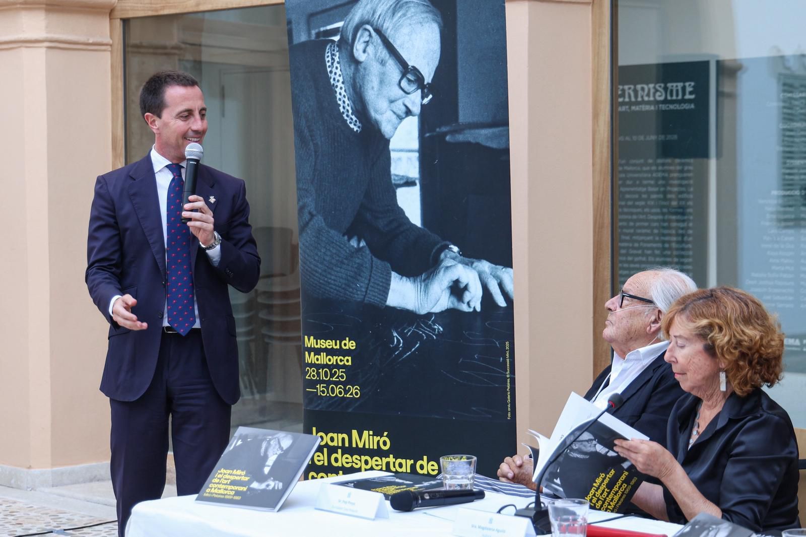 Presentación de la publicación en el Museu de Mallorca.