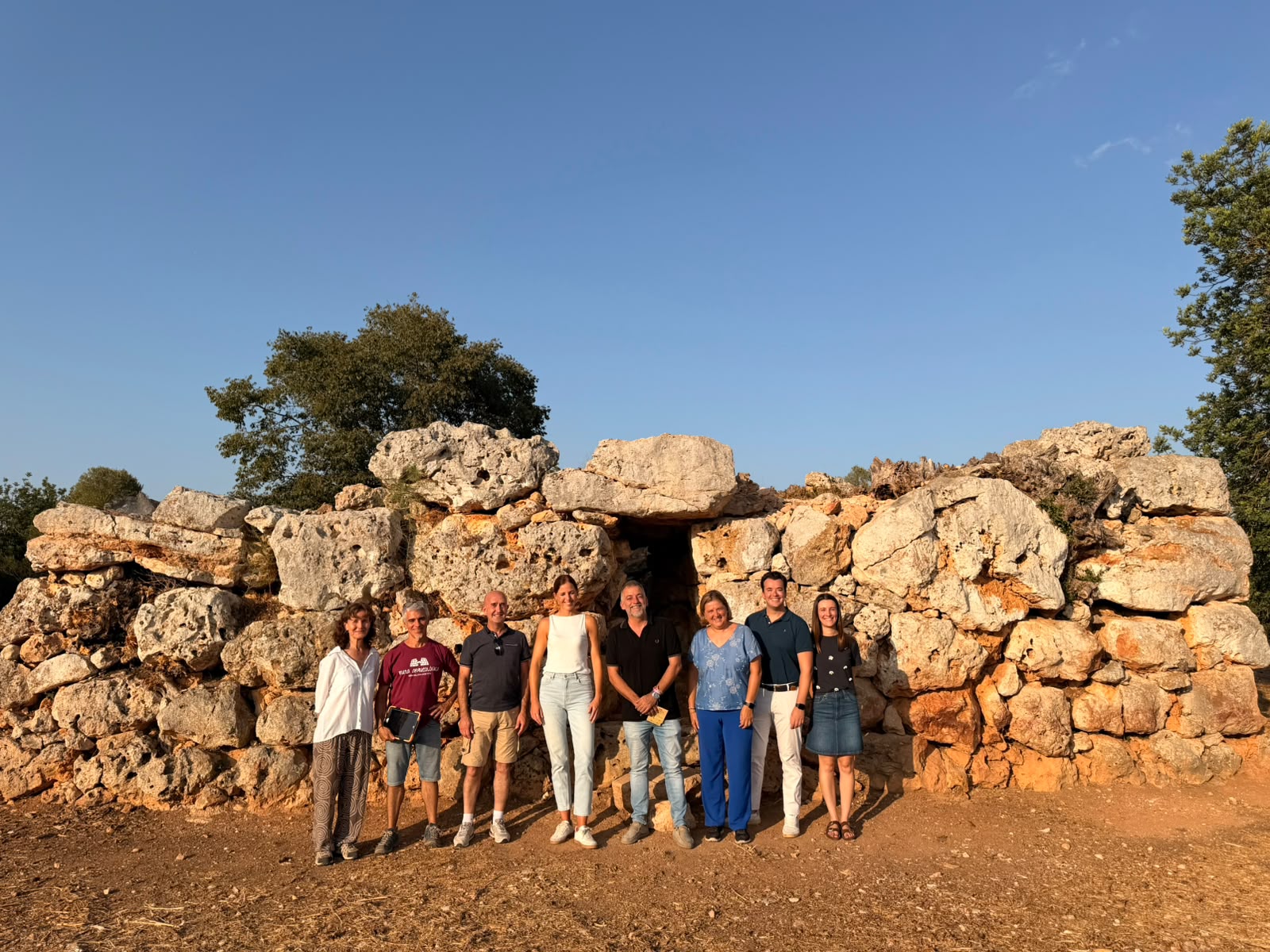 Visita al jaciment les Talaies de Can Xim, a Sencelles.