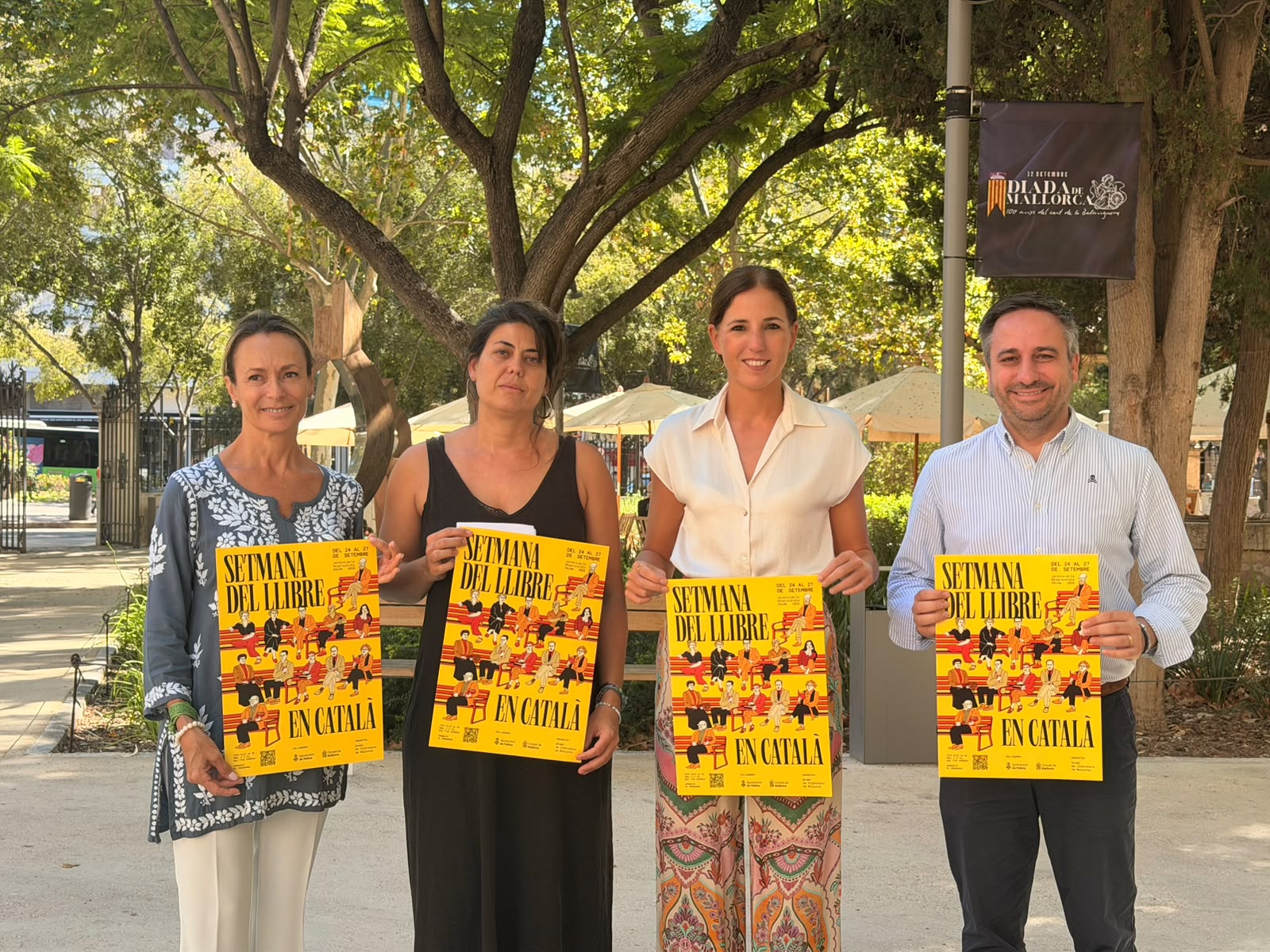 Presentación de la programación de la 37ª Semana del Libro en Catalán a la Misericòrdia.