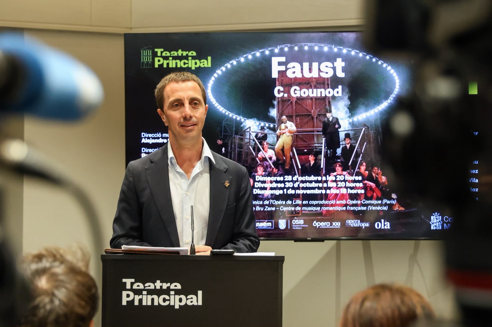 El presidentedel Consell de Mallorca, Llorenç Galmés.
