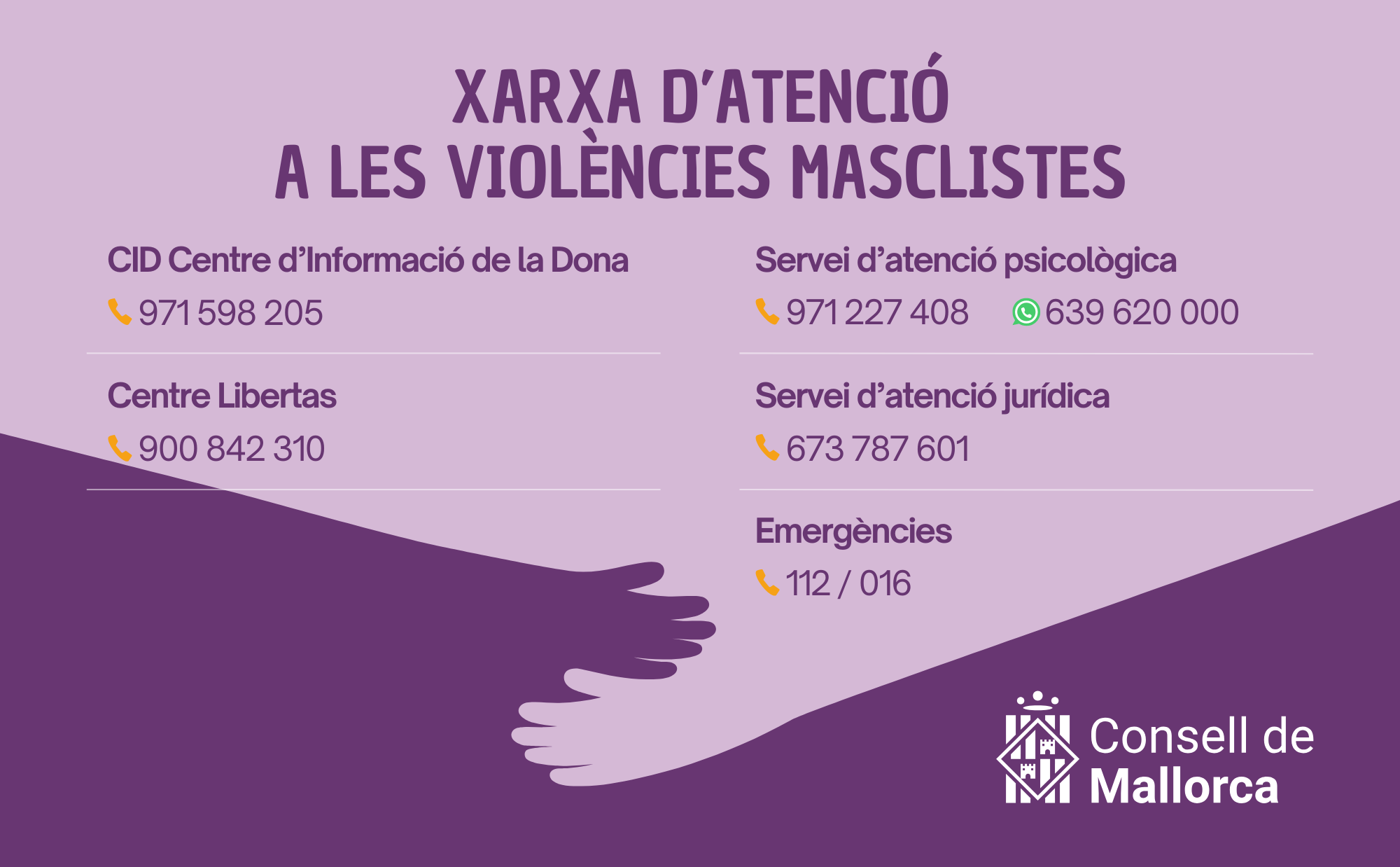 Xarxa d’atenció a les violències masclistes